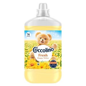 Coccolino Fresh Happy Yellow öblítő, 74 mosás, 1702 ml kép