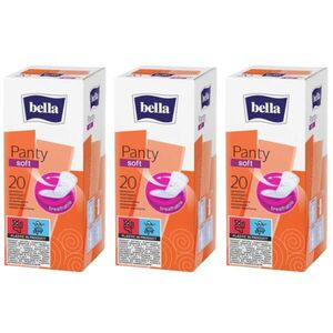 Bella Panty Soft egészségügyi Betét 3x20db kép