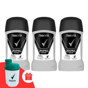 Rexona Men Invisible on Black + White Clothes Izzadásgátló Stift... kép
