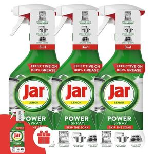 Jar 3in1 Power Spray Lemon 3x500ml + Ajándék Jar 3in1 Power Spray... kép