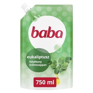 Baba antibakteriális folyékony Szappan Utántöltő Eukaliptusz 750ml kép