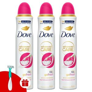 Dove Advanced Care Go Fresh női Dezodor Dragon Fruit & Coconu... kép