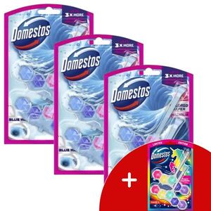 Domestos Power5 WC frissítő blokk Blue Water Magnolia (9x48g) + A... kép