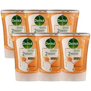 Dettol mézes Utántöltő érintés nélküli Kézmosó készülékhez 6x250ml kép