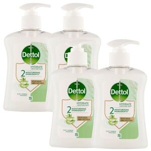 Dettol Aloe vera és Bambusz folyékony Szappan 4x250ml kép