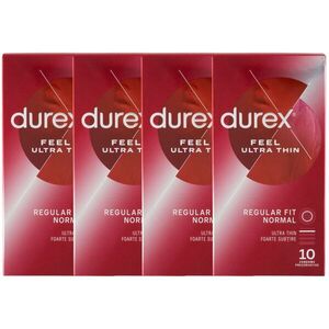 Durex Feel Ultra Thin Óvszer 4x10db kép