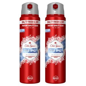 Old Spice Cold Spice Férfi Izzadásgátló Spray 2x150ml kép