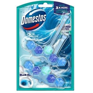 Domestos Blue Water Ocean WC illatosító blokk, 3x48 g kép