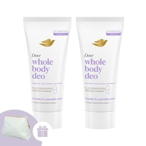 Dove Whole Body Lavender & Chamomile dezodor Krém 2x75ml + Aj... kép