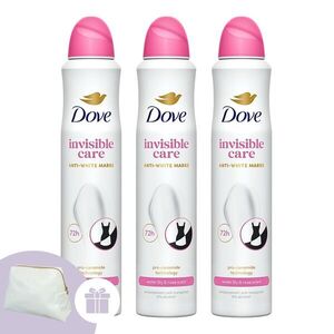 Dove Advanced Care Invisible Care Izzadásgátló Dezodor 3x200ml +... kép