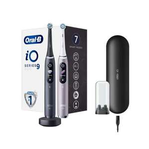 Oral-B iO Series 9 Duo Elektromos fogkefe szett, Rózsaszín-Fekete... kép