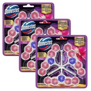 Domestos Domestos Aroma Lux Hibiscus WC illatosító blokk, 9x50 g kép