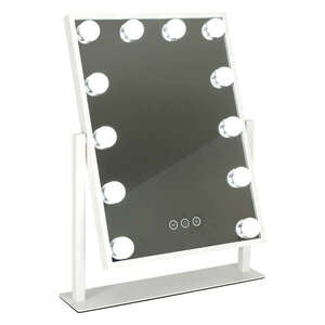 LED smink tükör USB izzókkal 30x40cm kép