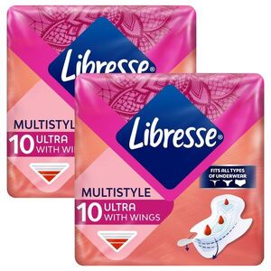 Libresse Ultra Multistyle szárnyas Egészségügyi betét minden fehé... kép