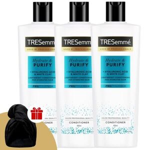 Tresemmé Hydrate & Purify Hajbalzsam zsíros hajra 3x400ml + A... kép