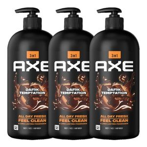 Axe Dark Temptation tusfürdő, 3x900 ml kép
