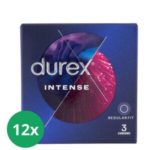 Durex Intense Orgasmic Óvszer 12x3db kép