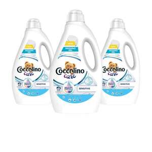 Coccolino Sensitive mosószer érzékeny bőrre, 129 mosás, 3x1.72 l kép