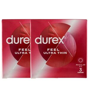 Durex Feel Ultra Thin Óvszer 2x3db kép