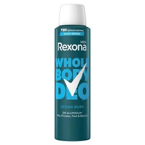 Rexona Men Ocean Rush teljes test dezodor, 150 ml kép
