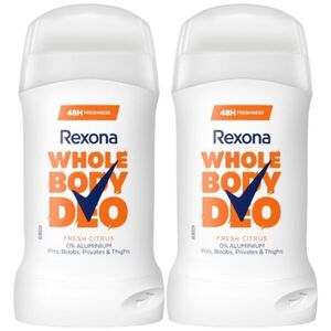 Rexona Fresh Citrus teljes test dezodor stift, 2x50 ml kép