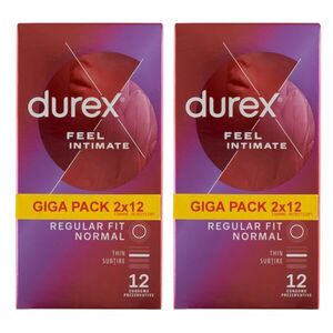 Durex Feel Intimate Óvszer 4x12db kép
