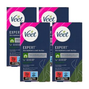 Veet Expert Hideggyanta szalagok száraz bőrre 4x12db kép