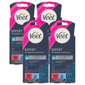 Veet Expert Hideggyanta szalagok érzékeny bőrre, arcra 4x20db kép