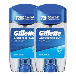 Gillette Cool Wave Izzadásgátló Gél Férfiaknak 2x70ml kép