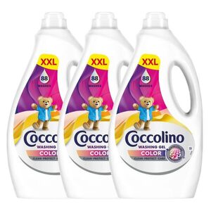 Coccolino Color Mosószer színes ruhákhoz 88 mosás 3, 52L kép