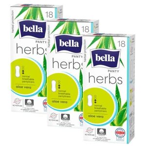 Bella Herbs sensitive Tisztasági Betét aloe verával 3x18db kép
