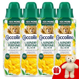Coccolino Summer Bouquet illatfokozó mosóparfüm, 4x460 ml + Ajánd... kép