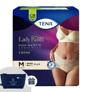Tena Lady Pants Plus Creme Inkontinencia-fehérnemű magasított der... kép