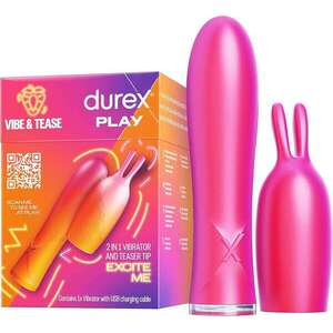 Durex Play Vibe & Tease 2in1 Vibrátor kép
