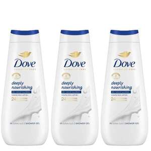 Dove Advanced Care Deeply Nourishing női krémtusfürdő, 3x400 ml kép