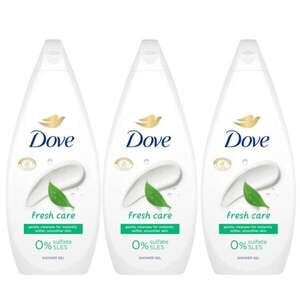 Dove Fresh Care női krémtusfürdő, 3x720 ml kép