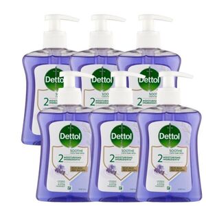 Dettol levendulás folyékony Szappan 6x250ml kép