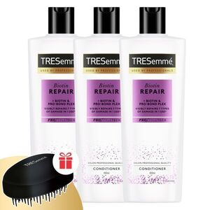 TRESemmé Biotin + Repair 7 Hajbalzsam károsodott hajra 3x400ml +... kép
