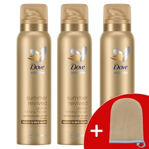 Dove Summer Revived Önbarnító Hab közepes - sötét árnyalatú bőrre... kép