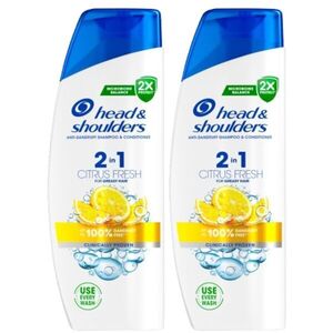 Head & Shoulders Citrus Fresh 2in1 korpa elleni Sampon 2x400ml kép