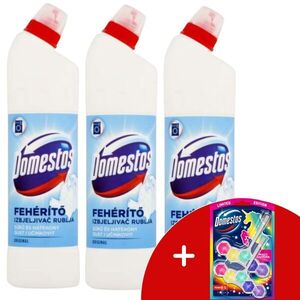 Domestos Original sűrű Fehérítő folyadék 3x750ml + Ajándék Domest... kép