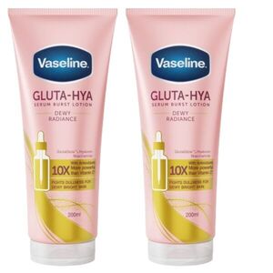 Vaseline Dewy Radiance szérumos testápoló ragyogó bőrért, 2x200 ml kép