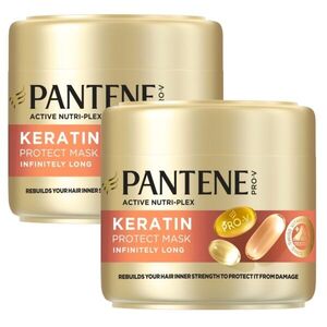 Pantene Pro-V Inifnitely Long Keratin Protect Hajpakolás 2x300ml kép