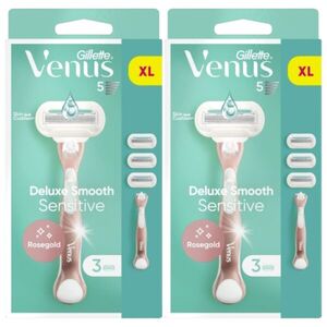 Gillette Venus Deluxe Smooth Sensitive női Borotva + 6db borotvabetét kép