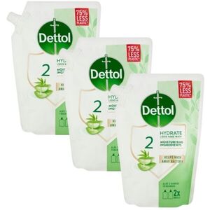 Dettol folyékony Szappan Utántöltő Aloe Vera és Bambusz 3x500ml kép