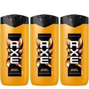 Axe Fine Fragrance Collection Black Vanilla tusfürdő, 3x400 ml kép