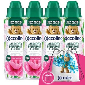 Coccolino First Blooms Mosóparfüm 4x460ml + Ajándék Coccolino Hátizsák kép