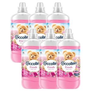 Coccolino Fresh Silk Lily öblítő, 366 mosás, 6x1403 ml kép