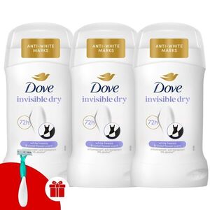 Dove Advanced Care Invisible Dry női izzadásgátló stift, 3x50 ml... kép