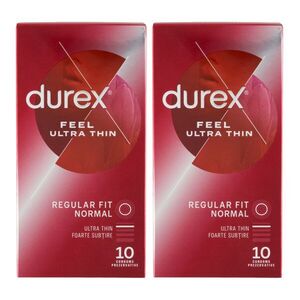 Durex Feel Ultra Thin Óvszer 2x10db kép
